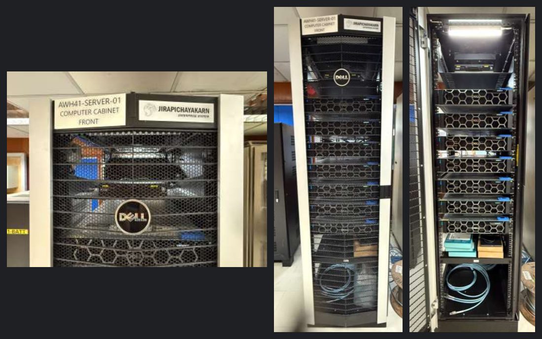 New SCADA server cabinets built by JPK