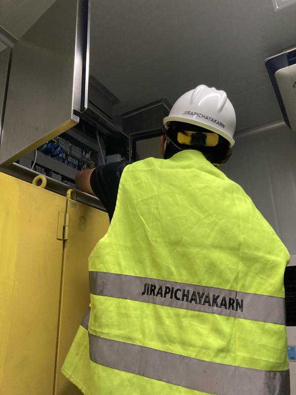 JPK engineer wiring a control panel