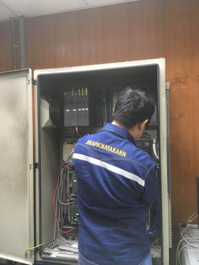 PLC control panel